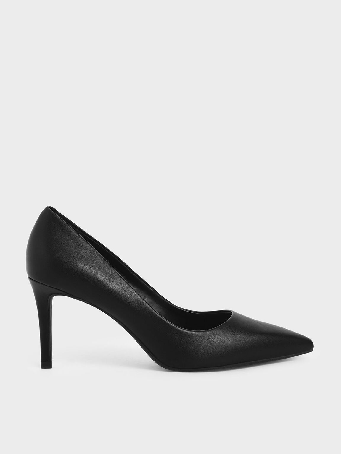 Zola Pointed Toe Pumps in Black, product photograph