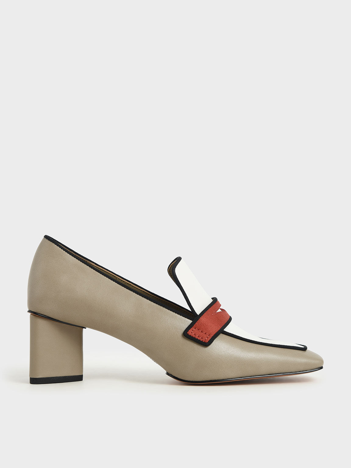 Willa Penny Loafer Pumps in Multi, product photograph