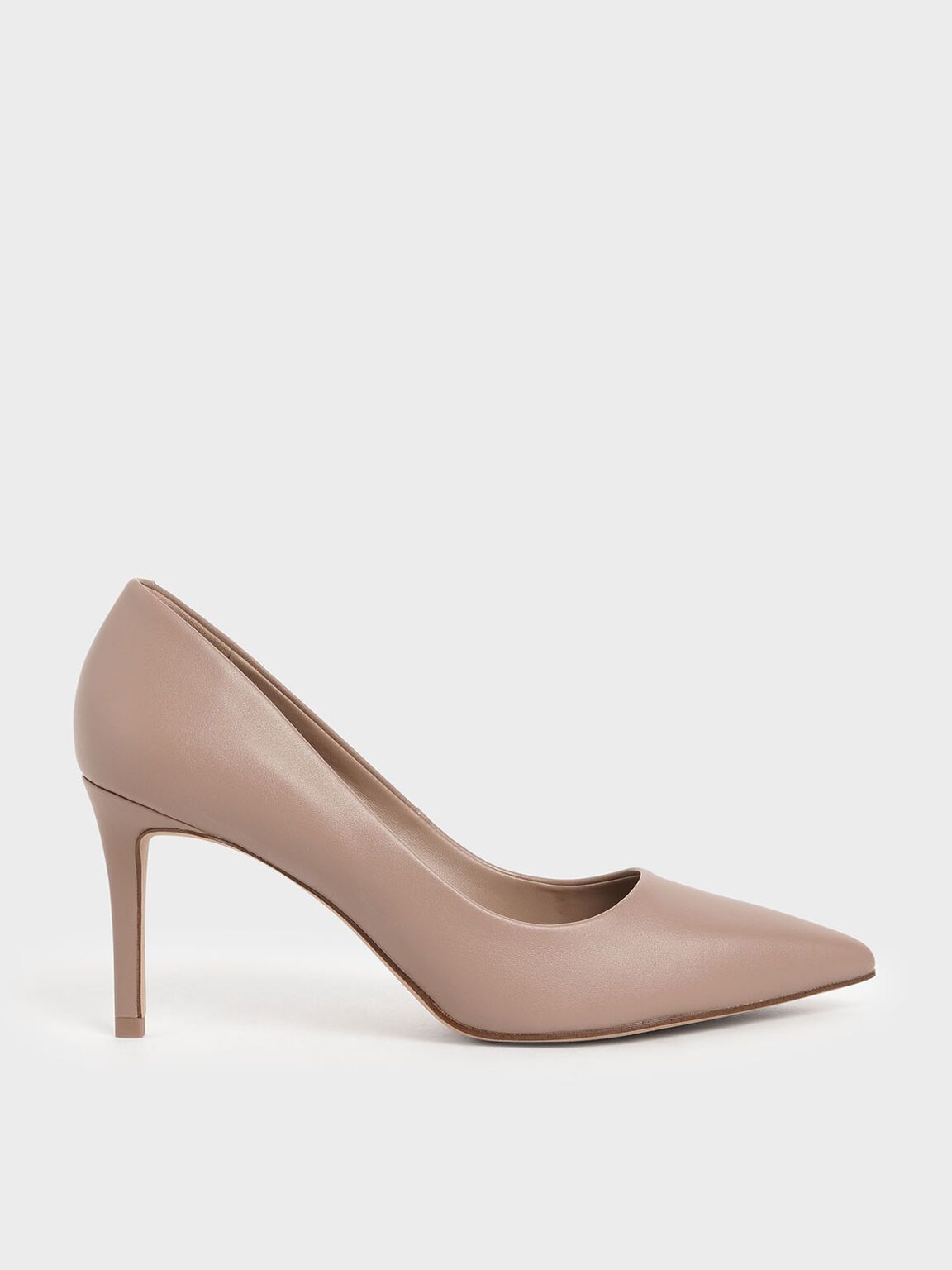 Zola Pointed Toe Pumps in Nude, product photograph
